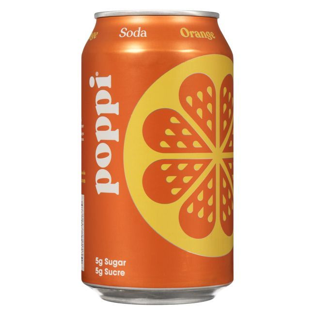 Poppi Orange Soda, 355 Ml -- 12 Per Case