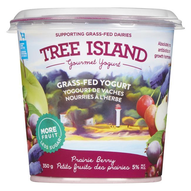 Tree Island Prairie Berry Yogurt, 350 G -- 6 Per Case