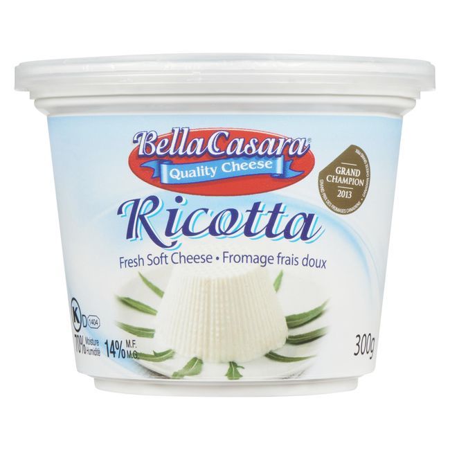 Bella Casara Fromage Ricotta, 300 G -- 6 Par Boîte