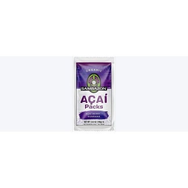 Sambazon Organic Acai, 80 Count -- 80 Per Case
