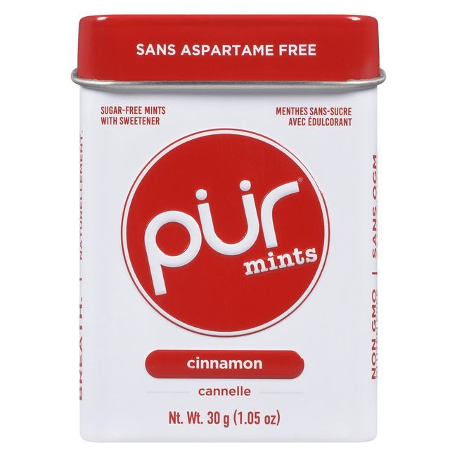 Pur Cinnamon Mints, 30 G -- 12 Per Case