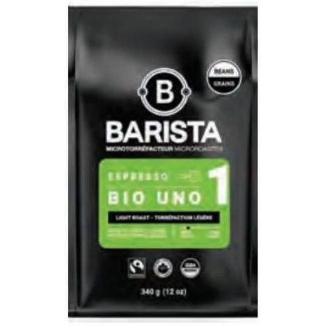 Barista Bio Uno Espresso Ground Coffee, 340 G -- 6 Per Case