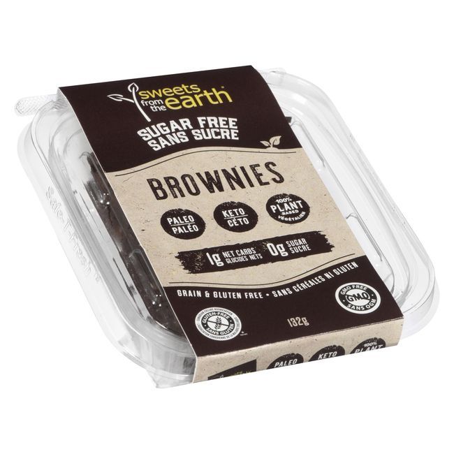 Sweet From The Earth Sugar Free Keto Brownies, 132 G -- 6 Per Case