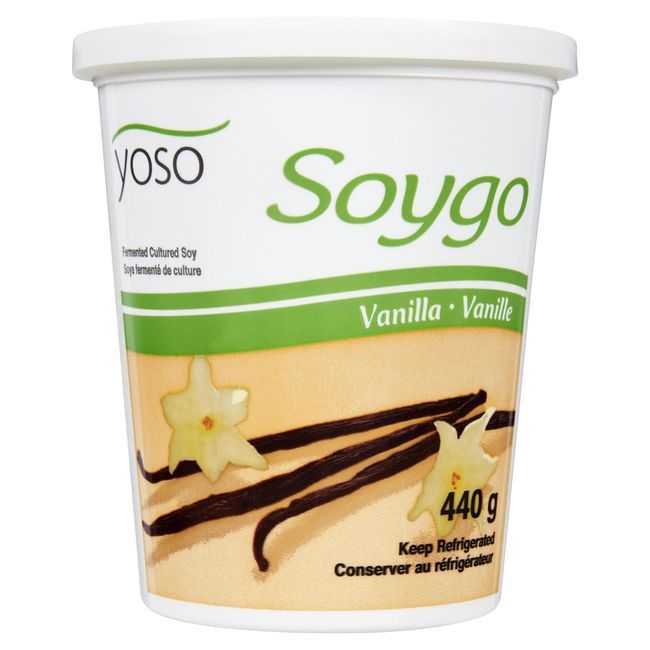 Yoso Yogourt À Base De Plantes Vanille Et Soja, 440 G -- 6 Par Caisse