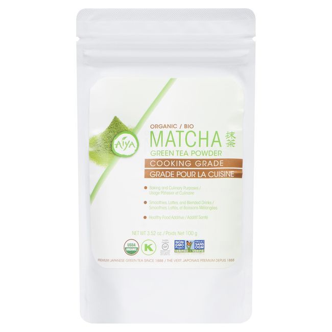Aiya Matcha Biologique De Qualité Culinaire, 100 G -- 6 Par Boîte