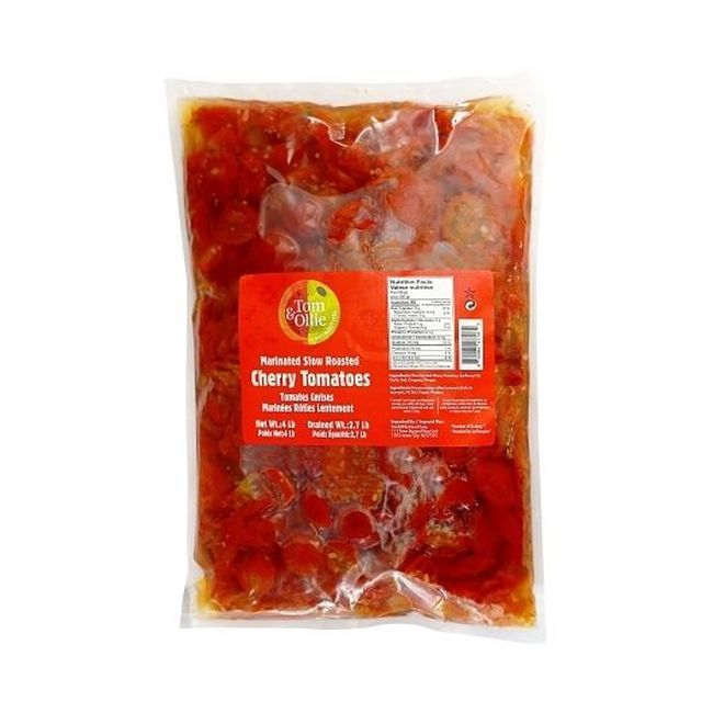 Tom & Ollie Tomates Cerises Rôties Lentement À L'huile, 1,81 Kg -- 3 Par Caisse