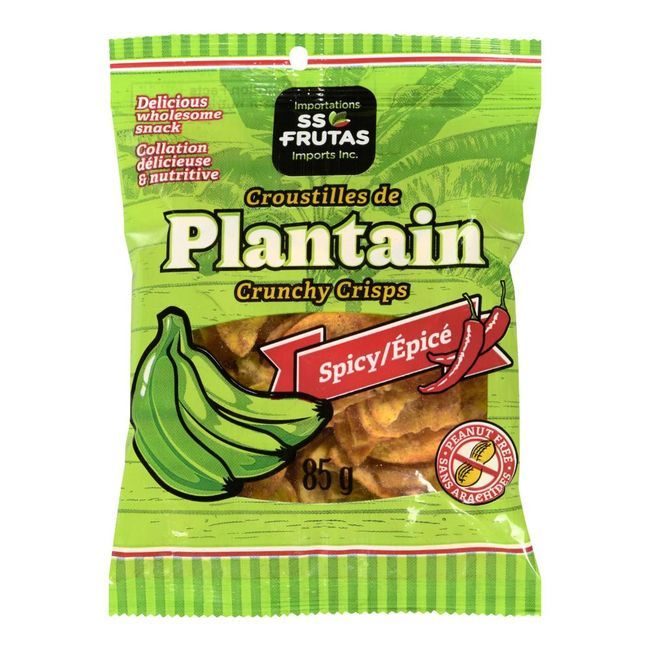 Ss Frutas Spicy Plantain Chips, 85 G -- 50 Per Case