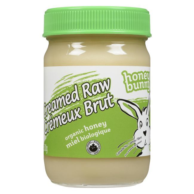Honey Bunny Miel Brut Biologique, 500 G -- 12 Par Boîte