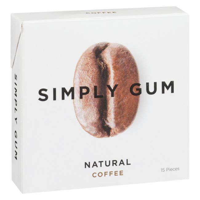 Simply Gum Chewing-gum Au Café Naturel, 15 Unités -- 12 Par Boîte