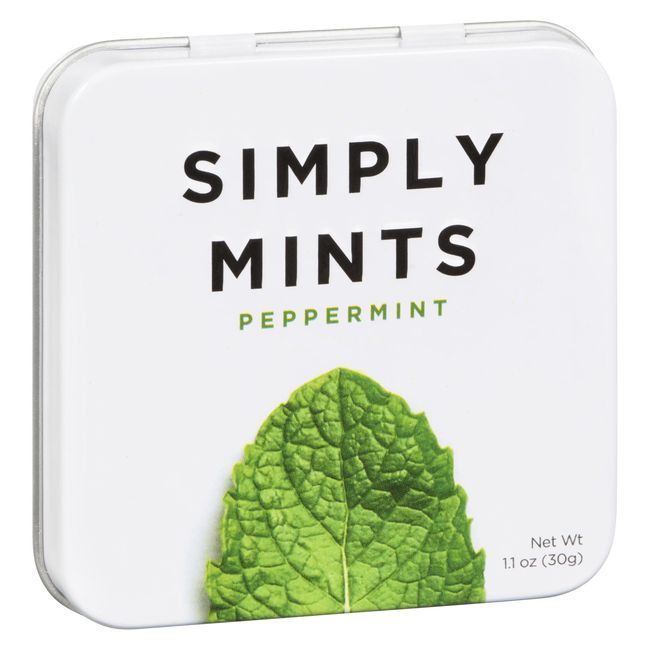 Simply Gum Chewing-gum Naturel À La Menthe Poivrée, 30 G -- 6 Par Boîte