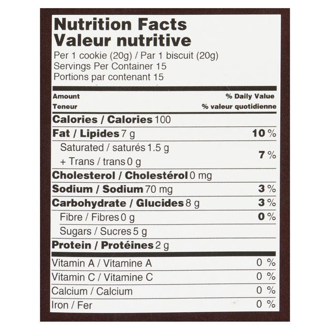 Sweets From The Earth Plant-based Double Chocolate Cookie, 300 G -- 8 Per Case