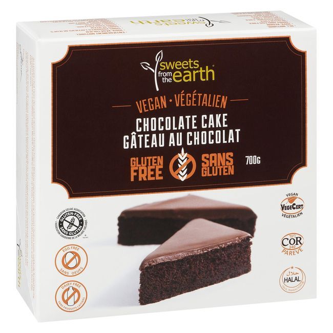 Sweets From The Earth Gluten Free Chocolate Cake, 700 G -- 4 Per Case