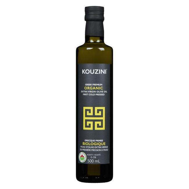 Kouzini Organic Greek Premium Extra Virgin Olive Oil, 500 Ml -- 6 Per Case