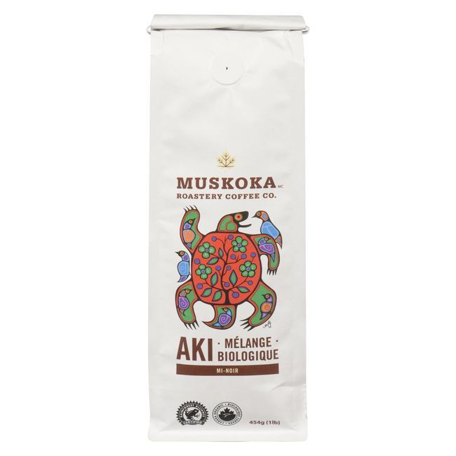Muskoka Roastery Coffee Aki Organic Ground Coffee, 454 G -- 6 Per Case