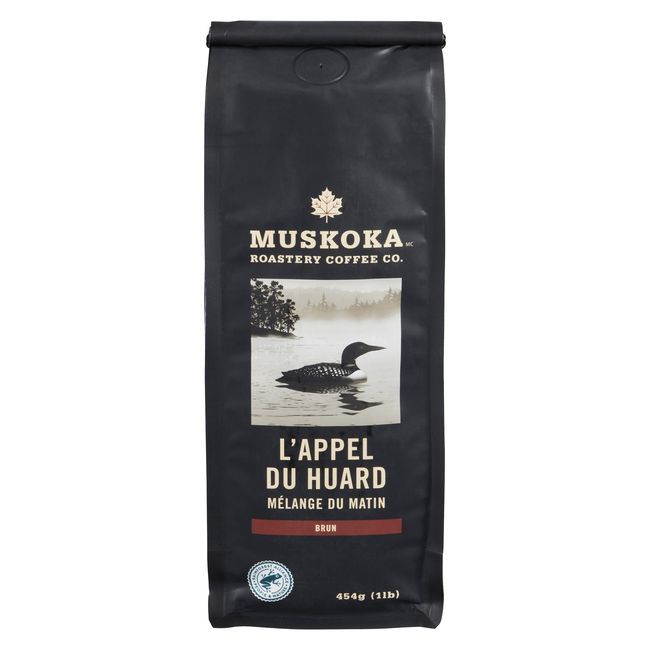 Muskoka Roastery Coffee Loon Call Ground Breakfast Blend Coffee, 454 G -- 6 Per Case