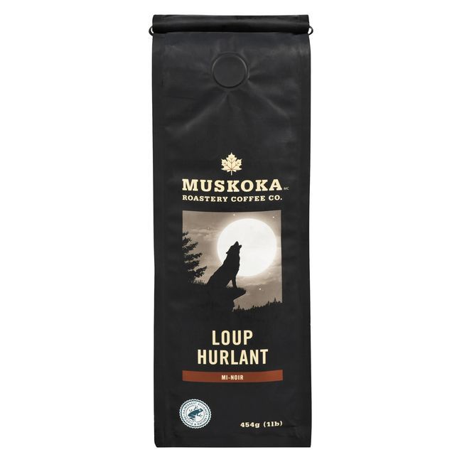 Muskoka Roastery Coffee Howling Wolf Ground Coffee, 454 G -- 6 Per Case