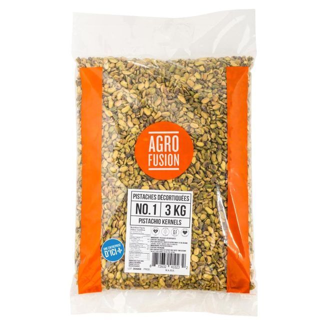 Agrofusion Pistachio Kernels, 3 Kg