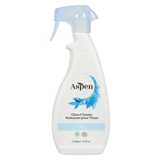 Aspenclean Natural Glass Cleaner, 650 Ml -- 6 Per Case