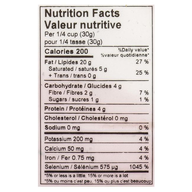 Prana Raw Brazil Nuts, 200 G -- 6 Per Case