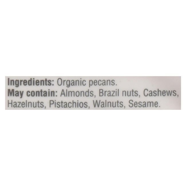 Prana Organic Raw Pecan Halves, 180 G -- 6 Per Case