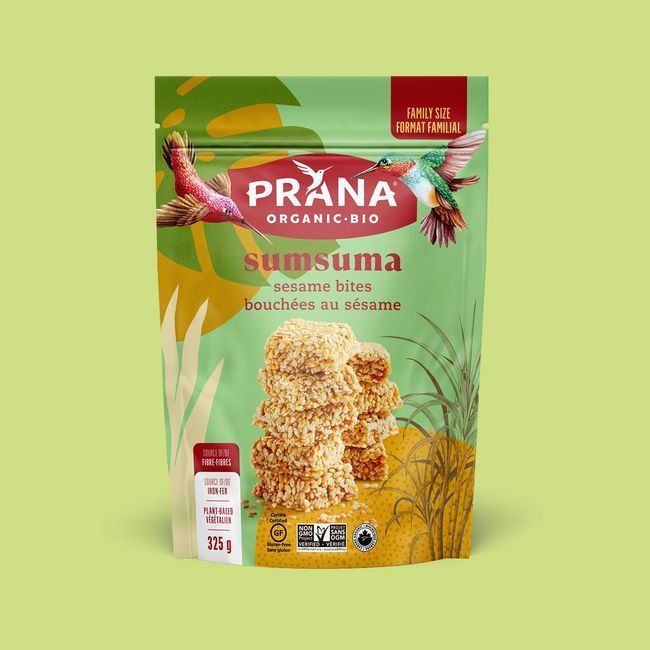 Prana Sumsuma Sesame Squares, 325 G -- 6 Per Case