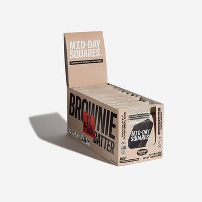Mid Day Squares Brownie Batter Chocolate Bar, 33 G -- 48 Per Case