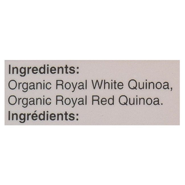 Gogo Quinoa Organic Royal Red And White Quinoa, 500 G -- 8 Per Case
