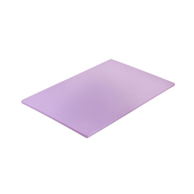Browne Polyethylene Medium Density Purple Cutting Board, 18 X 24 X 0.5 In