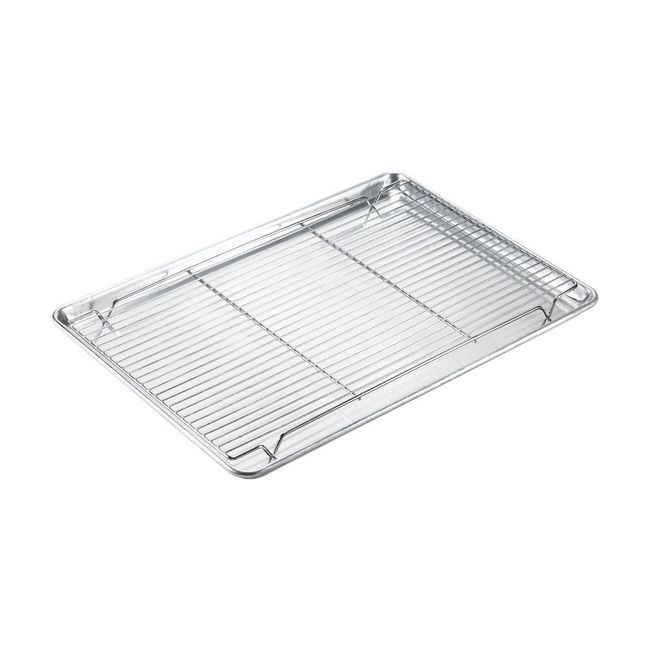 Browne Rectangle Footed Rib Grate, 15 X 25 In