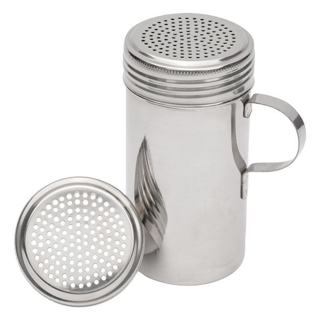 Browne Stainless Steel 1.9 Mm Dia Holes Dredge With Handle, 5.5 In Height