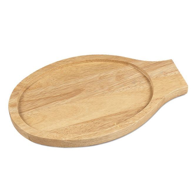 Browne Wood Oval Serving Trivet Underliner, 12.5 X 7.8 In