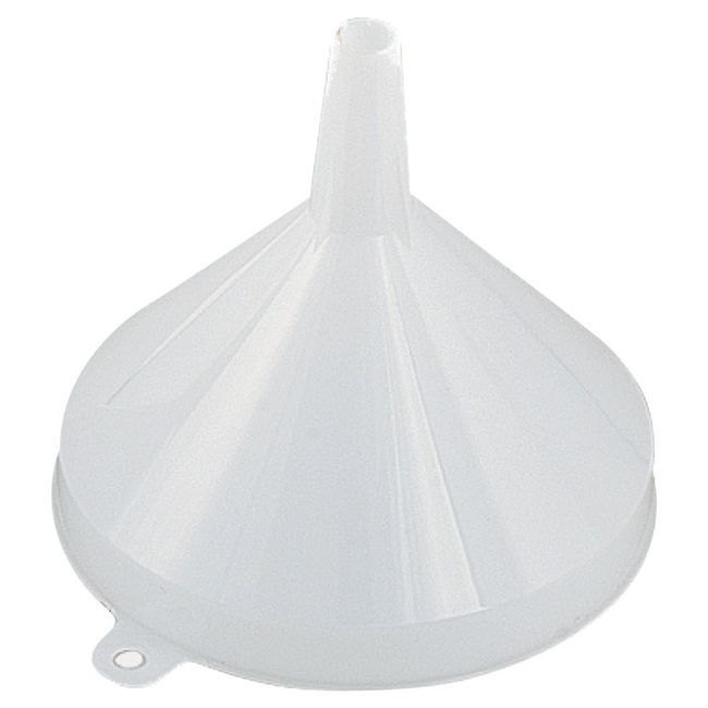 Browne White Polyethylene Funnel, 32 Oz Capacity