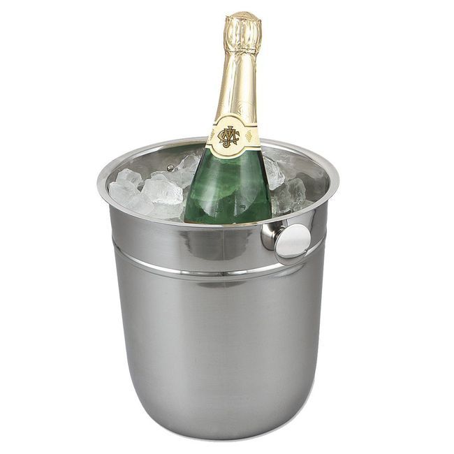 Browne Stainless Steel Wine Bucket, 9.5 In