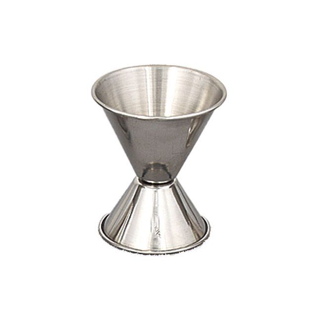 Browne Stainless Steel Double Jigger, 0.75 To 1.5 Ounce