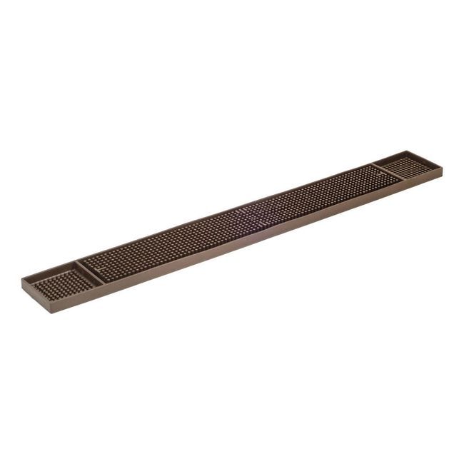 Browne Brown Bar Drainer Mat, 3.25 X 27 In