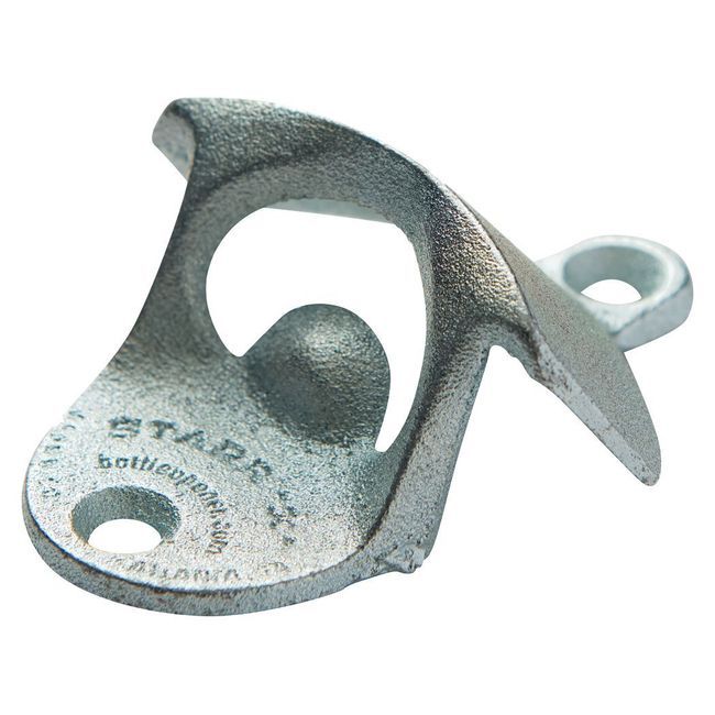 Browne Wall Mount Bottle Cap Remover, 3.19 X 2.63 X 1.13 In