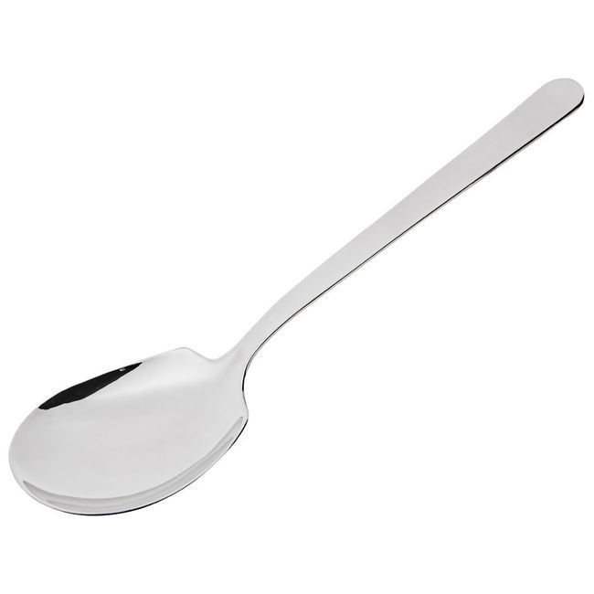Browne New Era Round Bowl Serving Spoon, 8 In