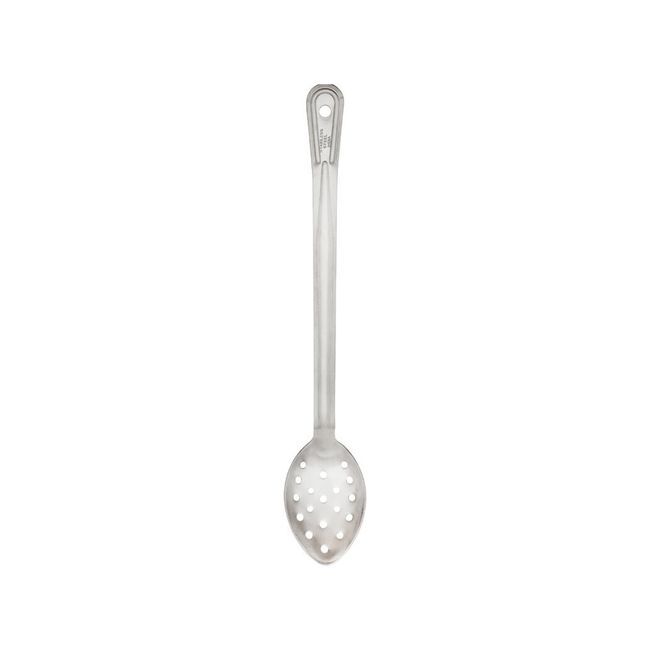 Browne Stainless Steel Renaissance Perforated Serving Spoon, 11 In