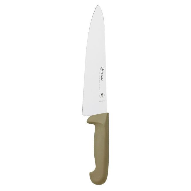 Browne Halco Tan Handle Cooks Knife, 10 In