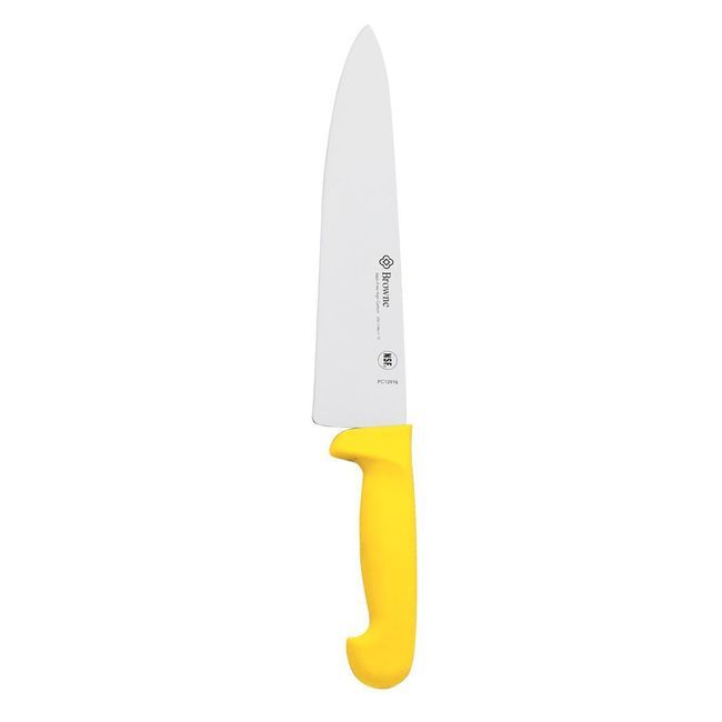Browne Halco Yellow Handle Cooks Knife, 10 In