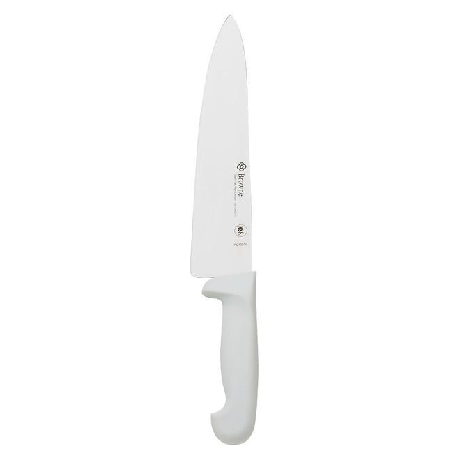 Browne Halco White Handle Cooks Knife, 10 In
