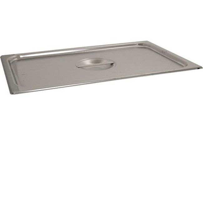 Vollrath 77250 Couvercle De Casserole À Vapeur Solide En Acier Inoxydable Super Pan V, 12,89 X 20,96 X 1,187 Po