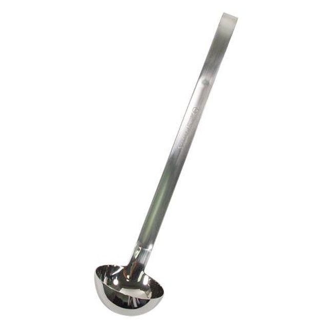Vollrath 4980310 Heavy Duty Stainless Steel One Piece Ladle, 3 Oz Capacity