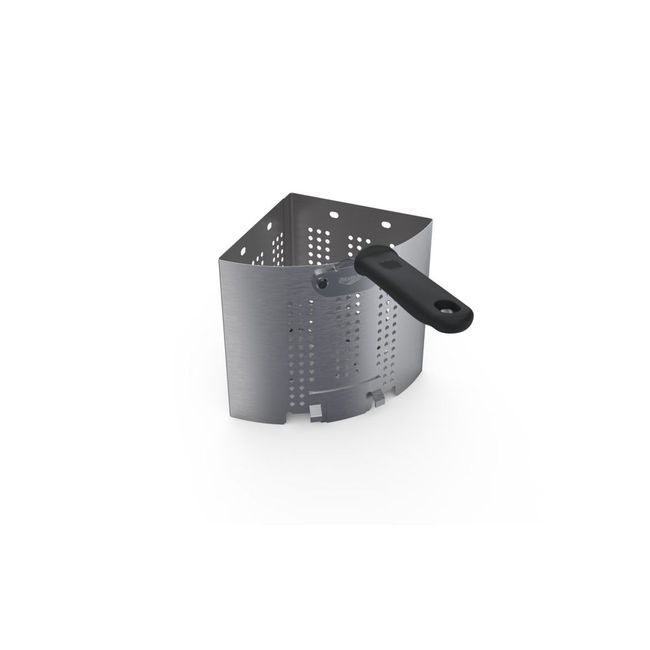 Vollrath 682114b Wear Ever Stainless Steel Perforated Pasta And Vegetable Inset With Plated Handle, 3 Qt Capacity