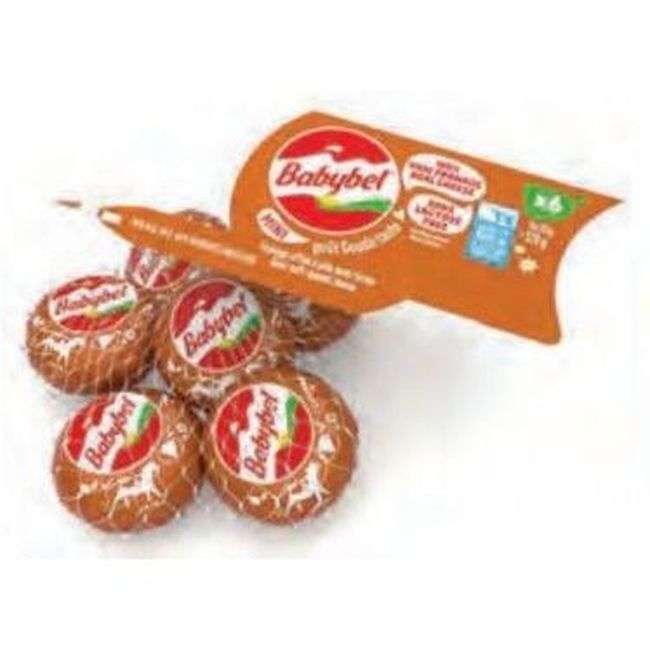 Babybel Gouda Mini Cheese, 120 G -- 18 Per Case