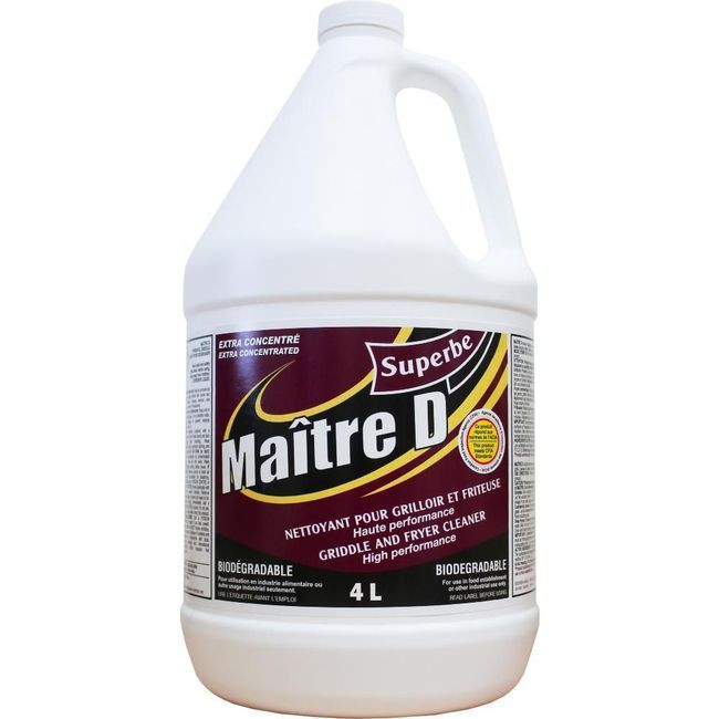 Maitre D Hot Plate Degreaser, 4 L -- 4 Per Case