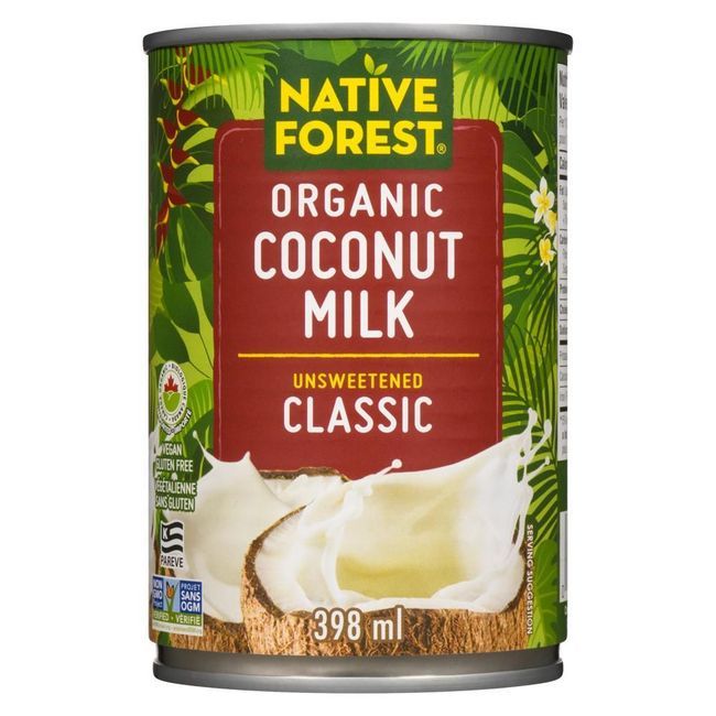 Native Forest Organic Unsweetened Classic Coconut Milk, 398 Ml -- 12 Per Case