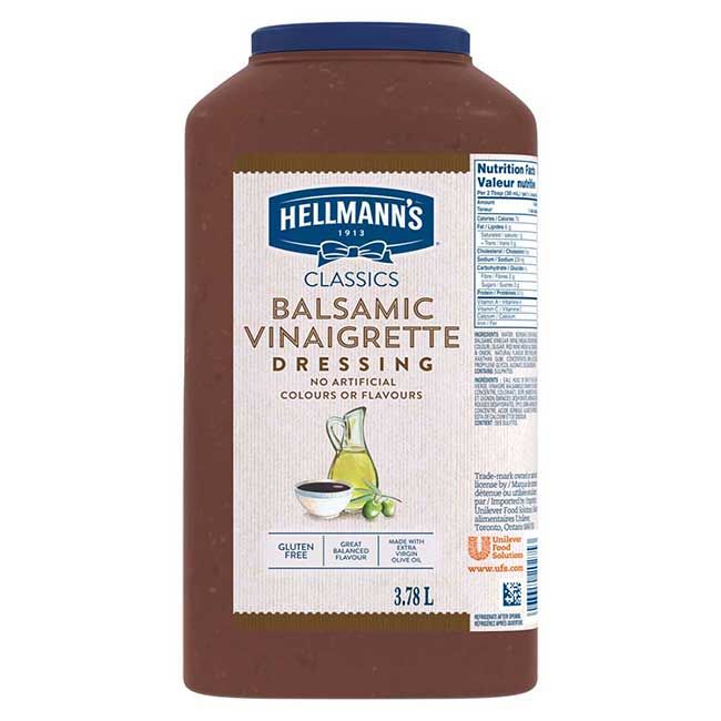 Hellmann's Gluten Free Balsamic Dressing, 3.78 L