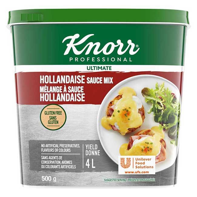 Knorr Professional Gluten Free Hollandaise Sauce Mix, 500 G