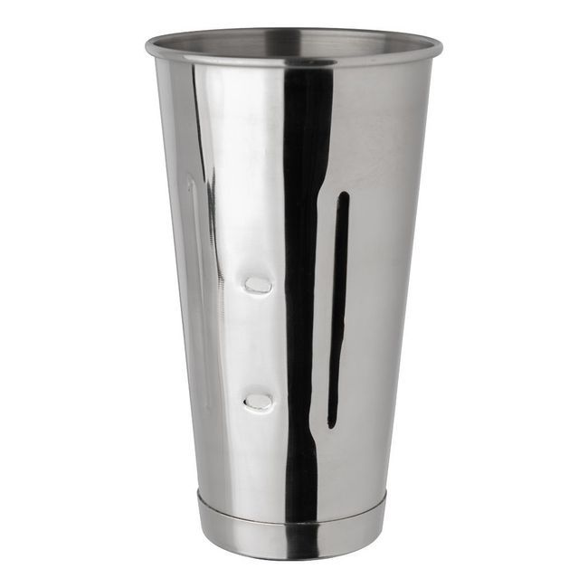 Browne Stainless Steel Malt Cup, 30 Oz Capacity